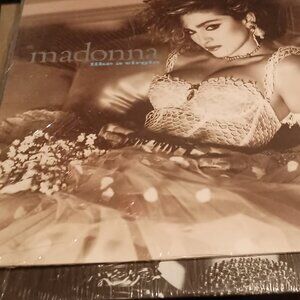 Madonna vinyl record (like a virgin)